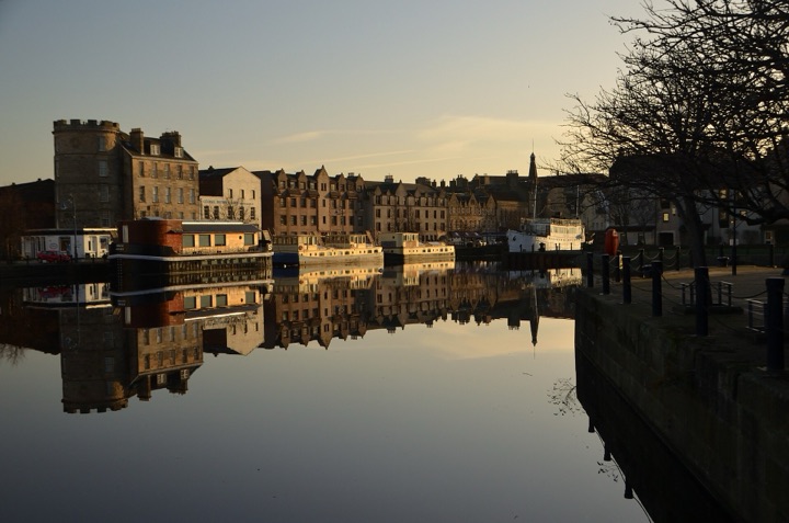The Water of Leith at the Shore