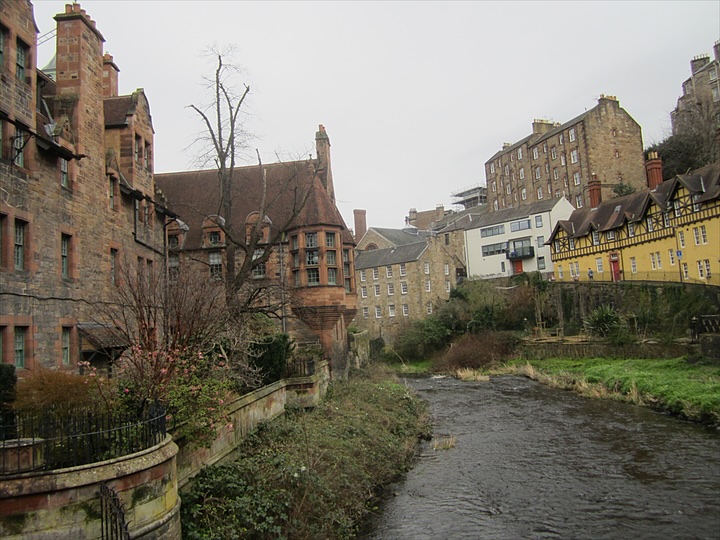 Dean Village on the Water of Leith
